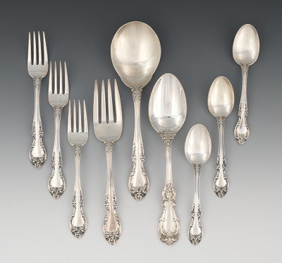 Nine Pieces of Sterling Silver