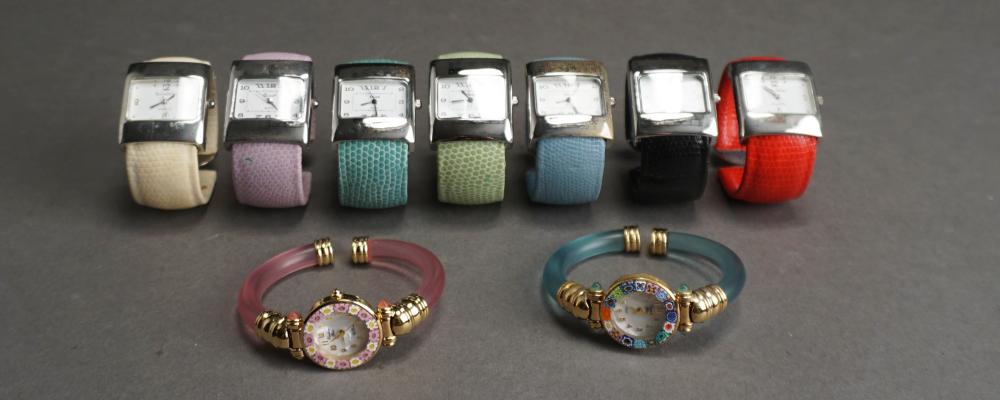 NINE QUARTZ WRISTWATCHESNine Quartz