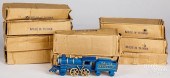 NINE REPRODUCTION TRAIN LOCOMO