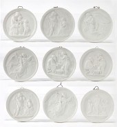 NINE ROYAL COPENHAGEN BISCUIT