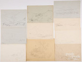 NINE RUSSELL SMITH PENCIL STUD