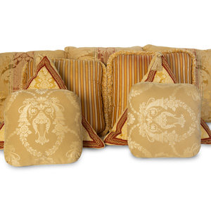 Nine Scalamandré Silk Damask