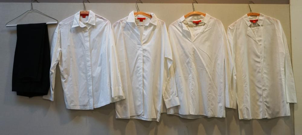NINE SHAMASK COTTON AND SILK TOPS
