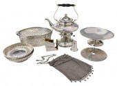 NINE SILVER TABLE ITEMSincludi