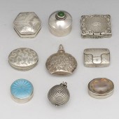 NINE SILVER VINAIGRETTES AND C