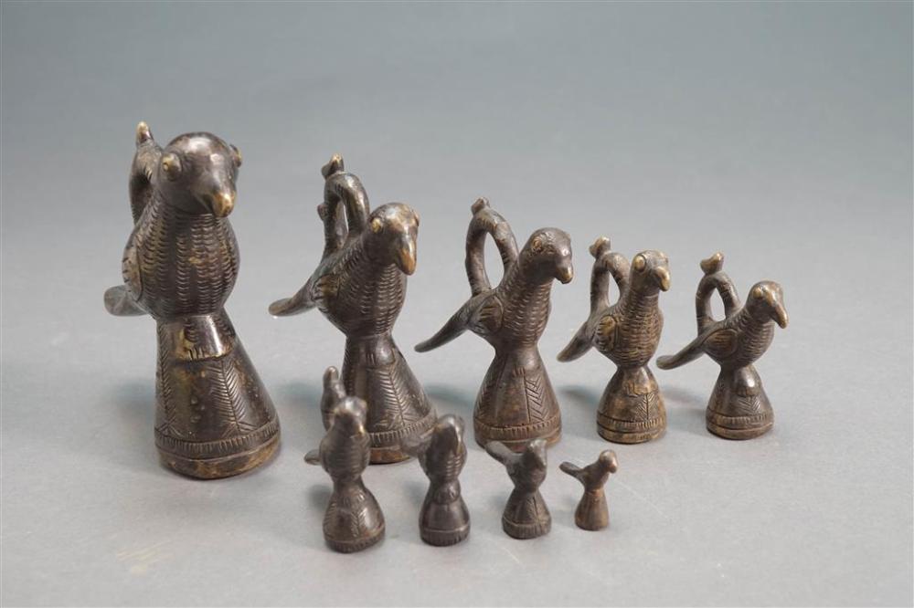 NINE SOUTHEAST ASIAN "BIRD" FORM