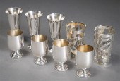 NINE STERLING SILVER HOUSINGS