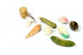 NINE STONE VEGETABLES.  Americ