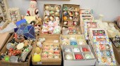 NINE TRAY LOTS OF VINTAGE CHRI