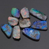 NINE UNMOUNTED 31.20 CT TOTAL