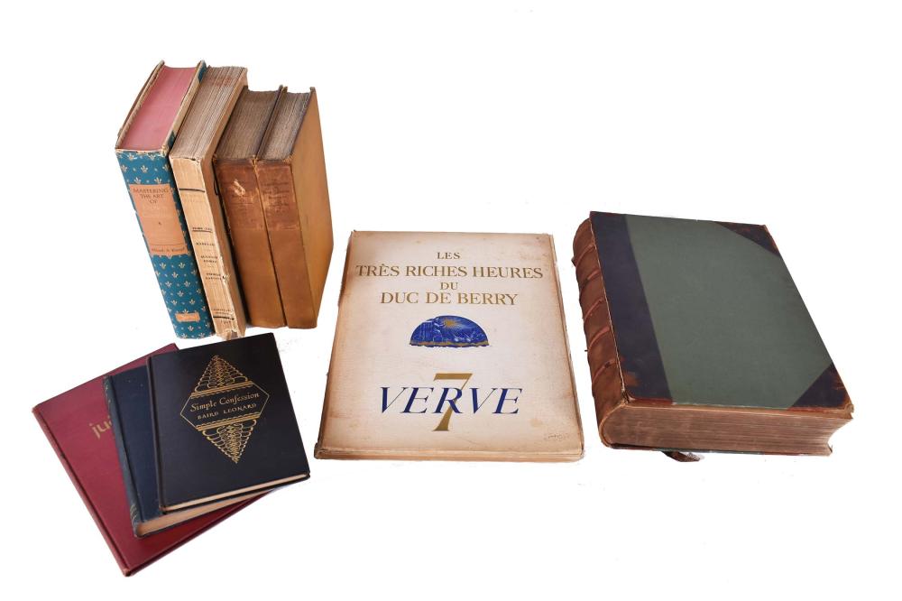 NINE VARIOUS BOOKSIncluding The