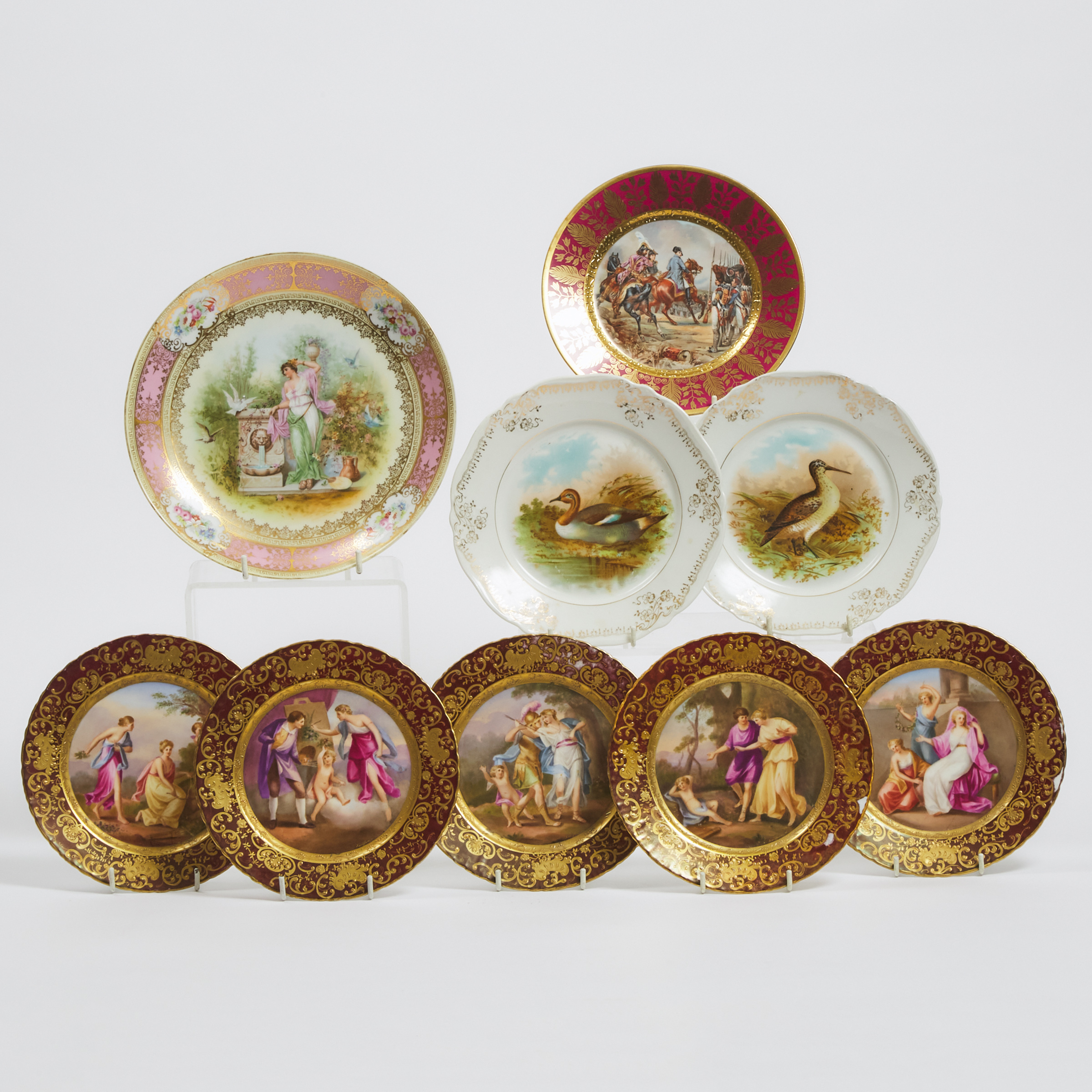Nine 'Vienna' and other Continental