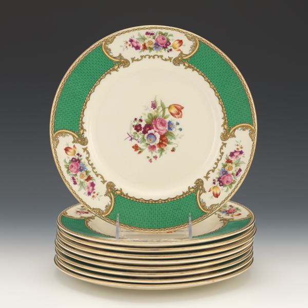 NINE VINTAGE MYOTT STAFFORDSHIRE