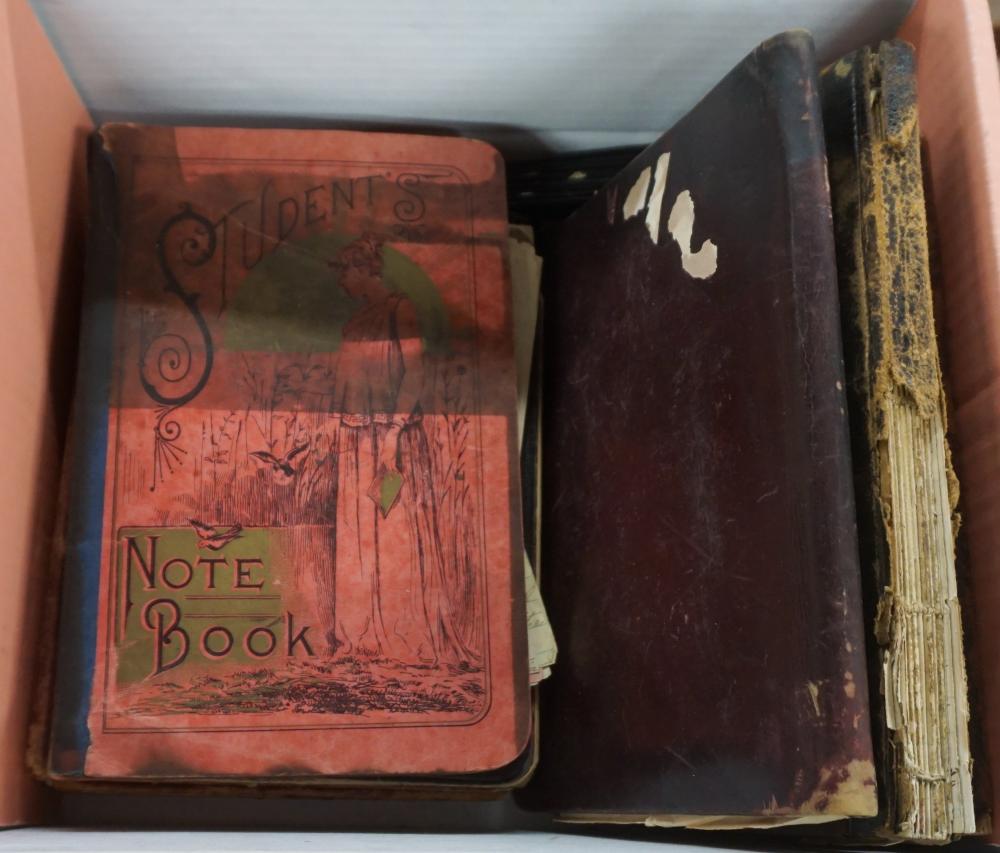 NINE VOLUMES OF AUTOGRAPHS AND