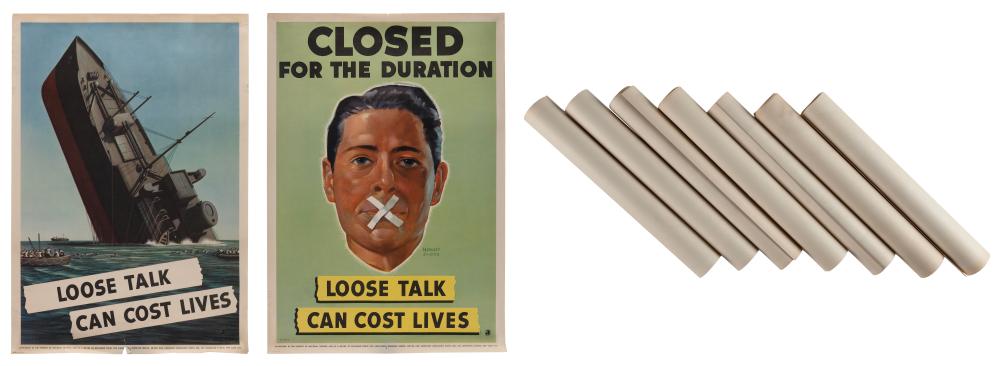 NINE WORLD WAR II-ERA PROPAGANDA