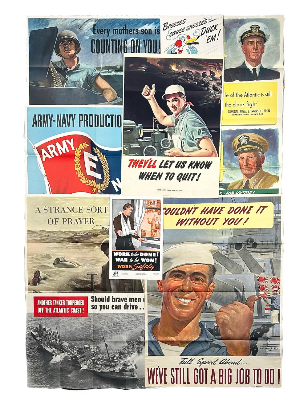 NINE WORLD WAR II-ERA PROPAGANDA