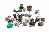 NINETEEN FISHING REELS. Second
