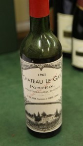 Nineteen half bottles of Chate