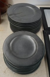 NINETEEN ITALIAN GREY GLAZED C