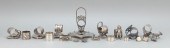 NINETEEN NAPKIN RINGS AND CLIP