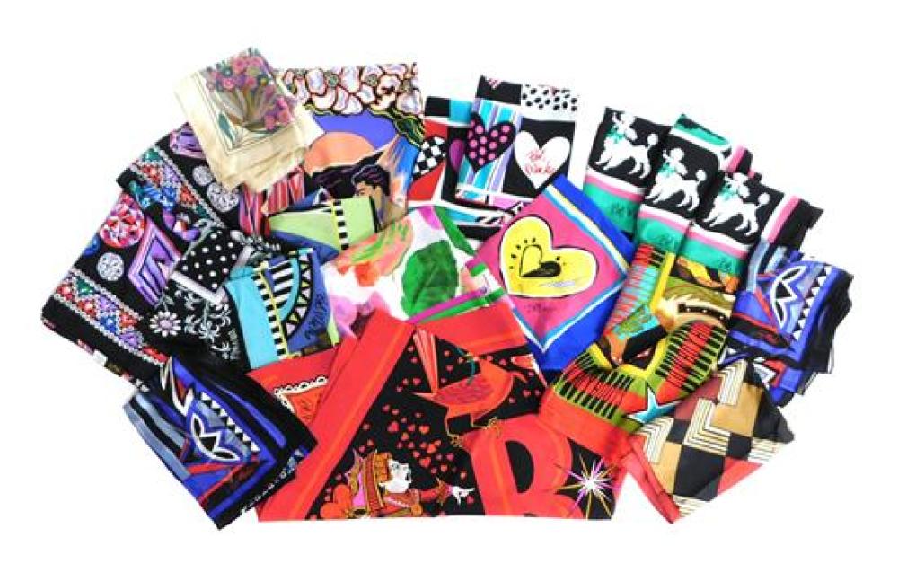 NINETEEN PIECE SCARF ASSORTMENT,