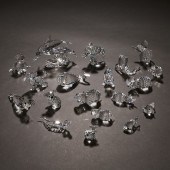Nineteen Swarovski Crystal Ani