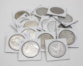 NINETEEN U.S. SILVER MORGAN DO