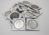 NINETEEN U.S. SILVER MORGAN DO
