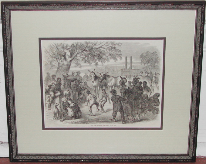 Nineteenth-Century German Newspaper