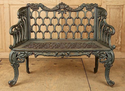 NINETEENTH CENTURY GREEN CAST