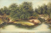 NINETEENTH CENTURY NAIVE OIL O