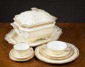 NINETY-EIGHT PIECE SPODE "GOLD