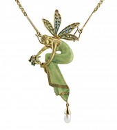 NINFA NYMPH PENDANT BROOCH AND
