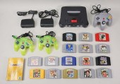 NINTENDO 64, GAMES, MANUALS AN