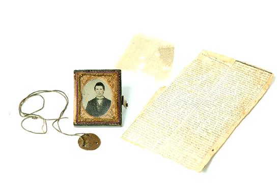 NINTH PLATE TINTYPE OF A
