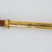 NION R. TUCKER 18KT GOLD TOPPE