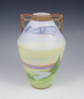 NIPPON HAND PAINTED VASE: Depi