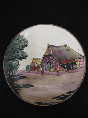 Nippon Handpainted Porcelain Wall