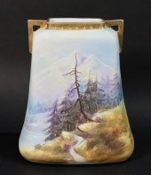 NIPPON MOLDED PORCELAIN VASE M
