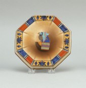NIPPON PORCELAIN OCTAGONAL TRI