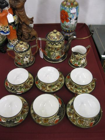 Nippon Satsuma Style Porcelain