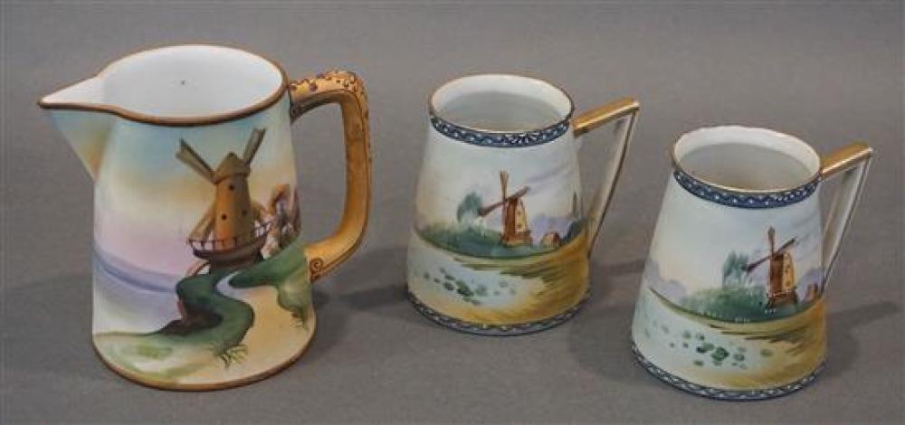 NIPPON SCENIC PITCHER AND TWO