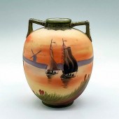 NIPPON SMALL PORCELAIN HAND PA