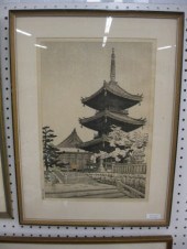 Nisaburo Ito Woodblock Print '