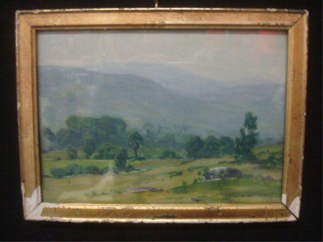 NISBET, Robert. Gouache of