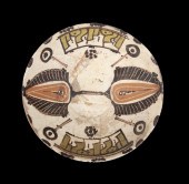 NISHAPUR POTTERY CONICAL BOWL,
