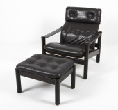 NISSEN & GEHL LEATHER CHAIR &
