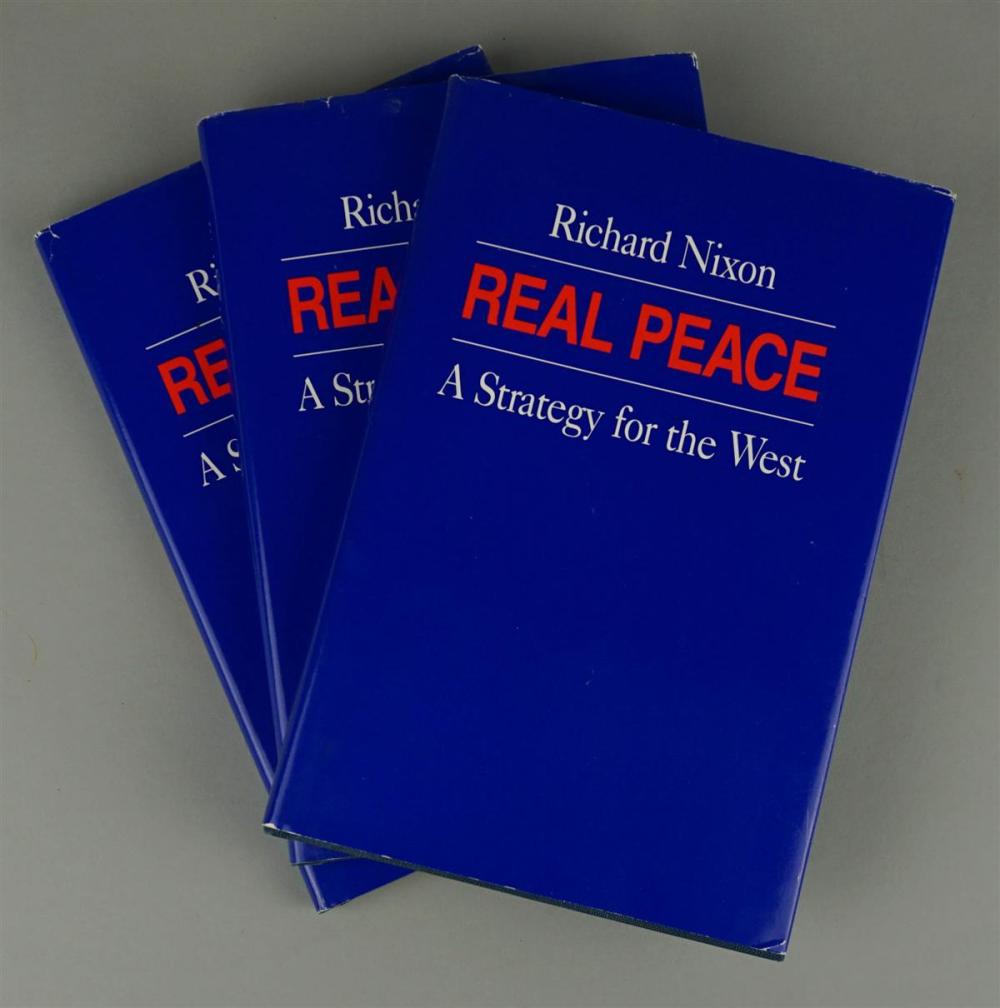 NIXON, RICHARD. REAL PEACE: A