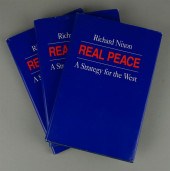 NIXON, RICHARD. REAL PEACE: A