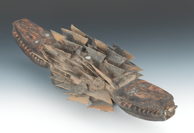 Nkisi Double Headed Power Object